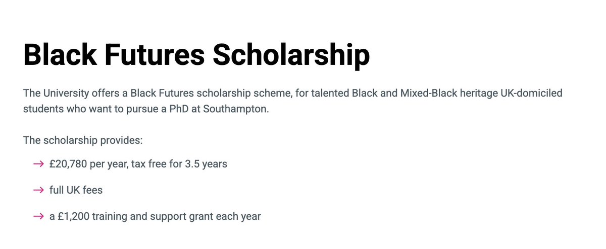 RestoreBritain_'s tweet image. Vile anti-white racism from @unisouthampton.

Why are white students not welcome here?

Remove this racist scholarship, and open it up to ALL students.