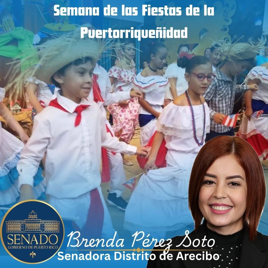 Con orgullo celebramos la Semana de las Fiestas de la Puertorriqueñidad, reafirmando nuestras raíces y tradiciones. Desde #Arecibo, apoyo cada espacio que mantenga viva la llama de nuestra identidad. 🇵🇷💙✨