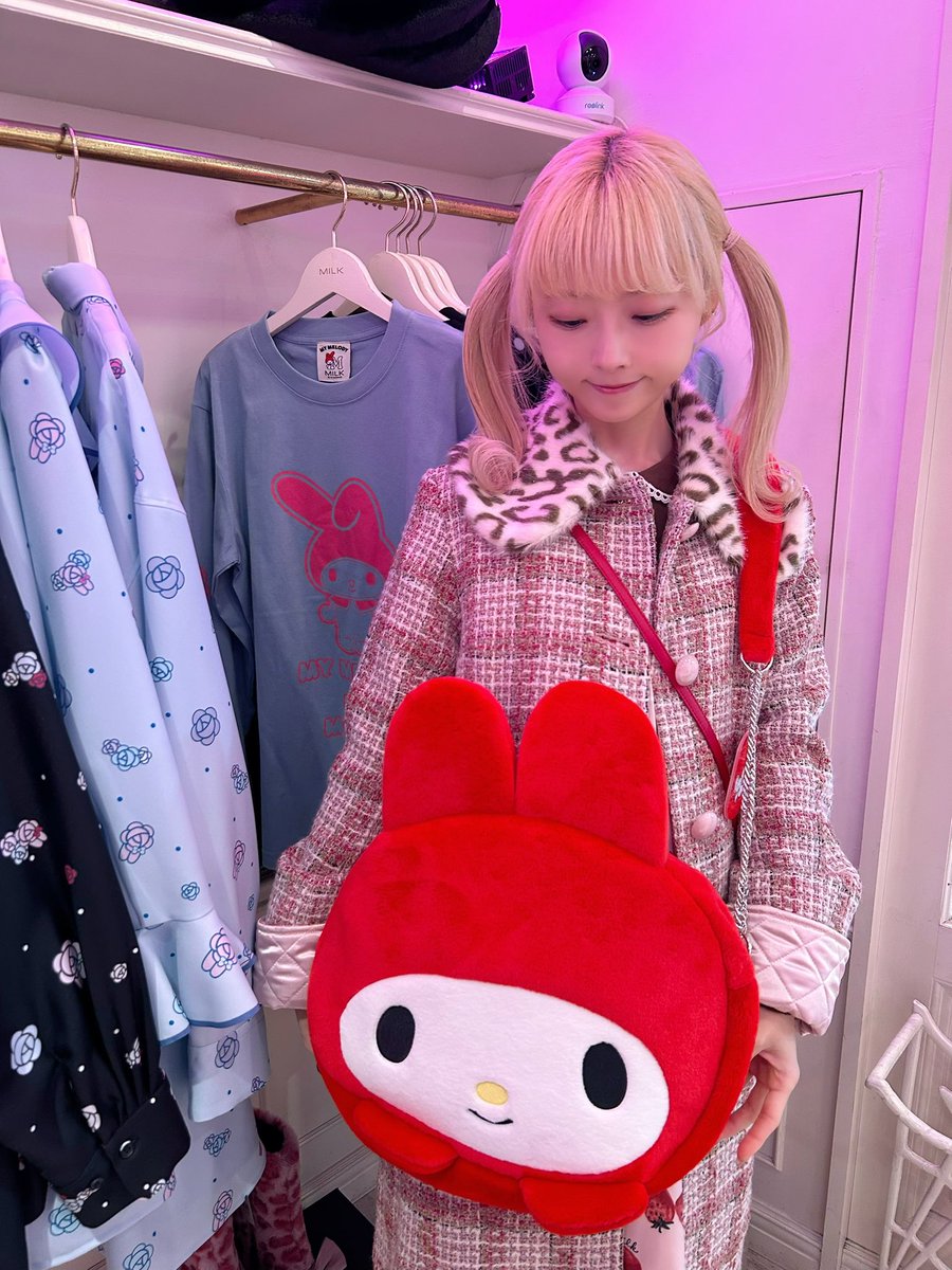 MILKさんのパーティーへ🧁💕 マイメロ❤︎クロミちゃんコラボが めちゃ