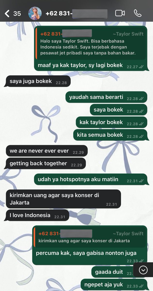 ratherbie's tweet image. lanjutannyaa lebih ngakak😭😭😭😭