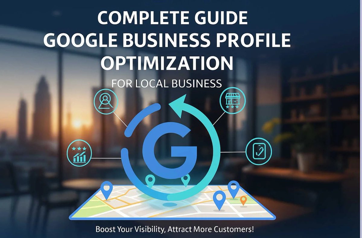 Your Google Business Profile is your #1 local ranking asset.

Map Pack = 65% of all clicks. 🔥

To rank higher in 2025:

• Pick the right category
• Add weekly posts
• Upload geo-tagged photos
• Build review velocity
• Add full service descriptions
• Track with UTMs

📖
