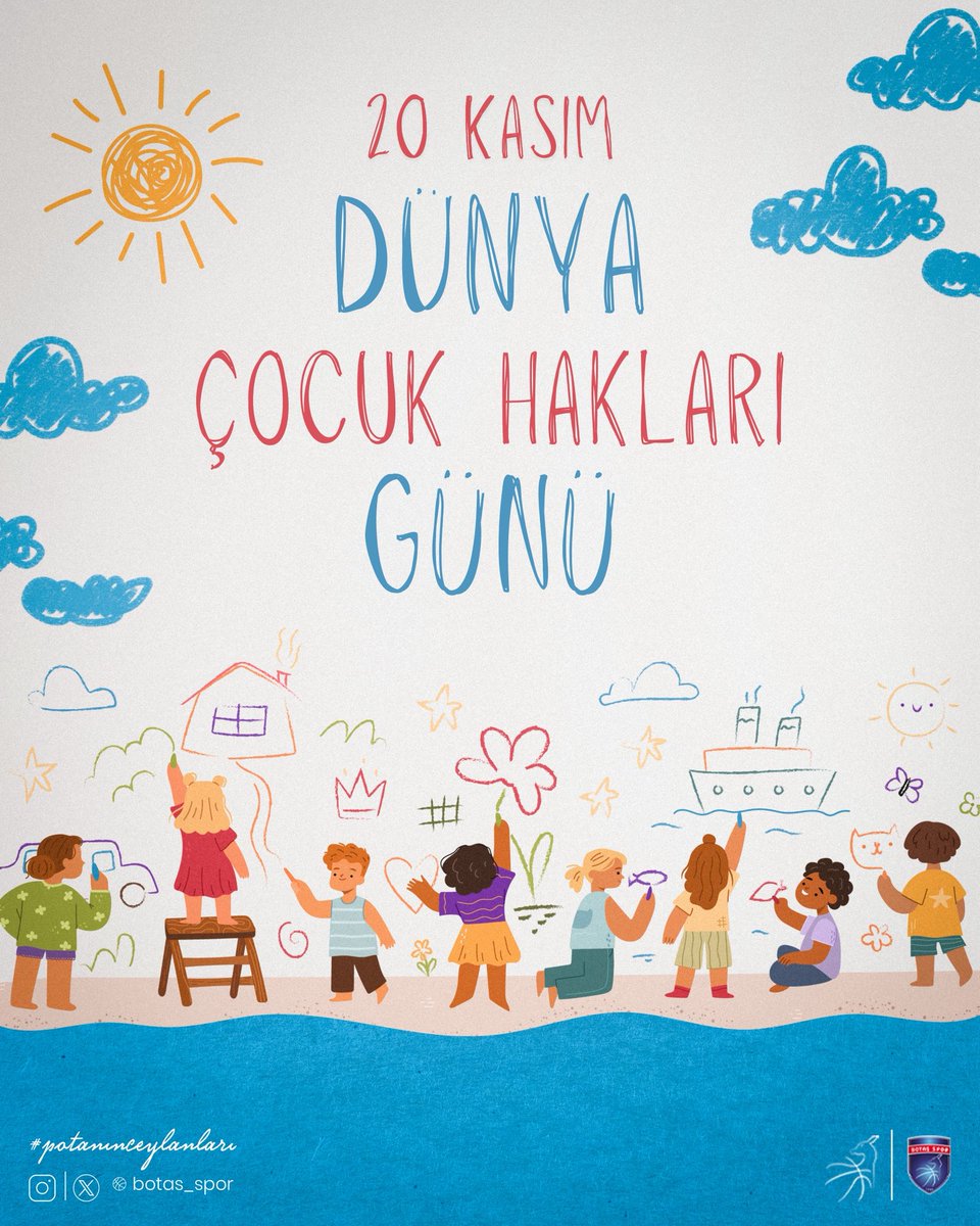 20 Kasım Dünya Çocuk Hakları Günü Kutlu Olsun 😊🎈

#potanınceylanları