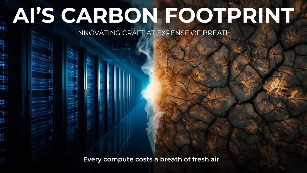 ⁉️ Are AI agents and apps contributing to increased CO2 emissions and overlooking environmental sustainability?

There is a widespread misconception in the Crypto x AI landscape: the idea that developers and builders are indifferent to the environmental impact of AI applications