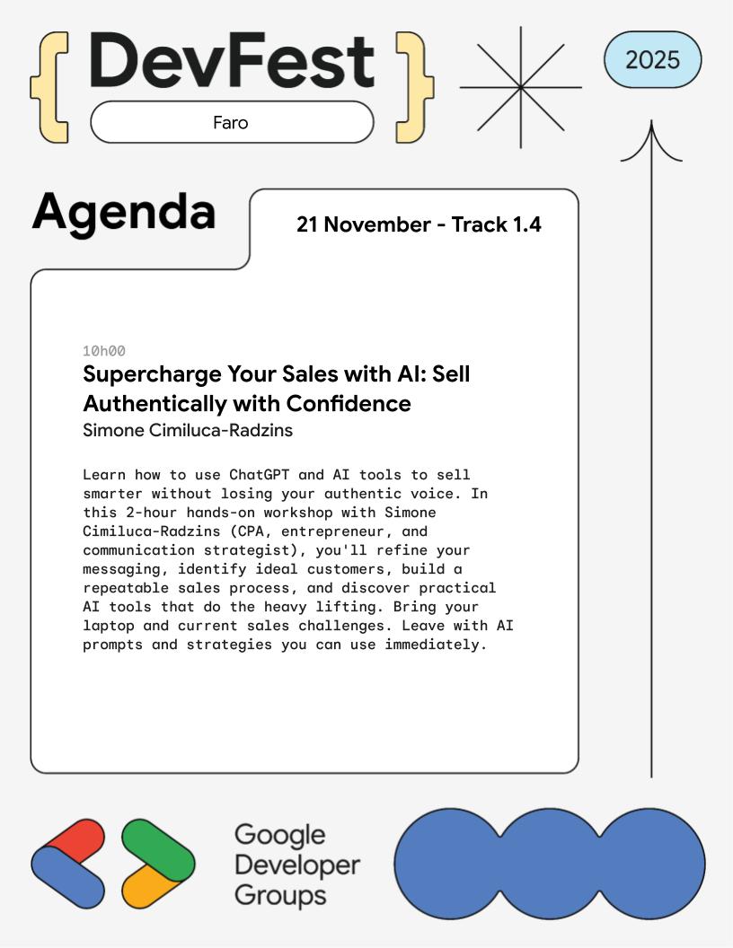 GDG Faro tweet media