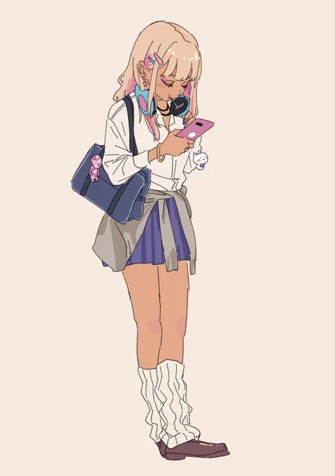 ギャルになりたい。 #イラスト #illustration #oc