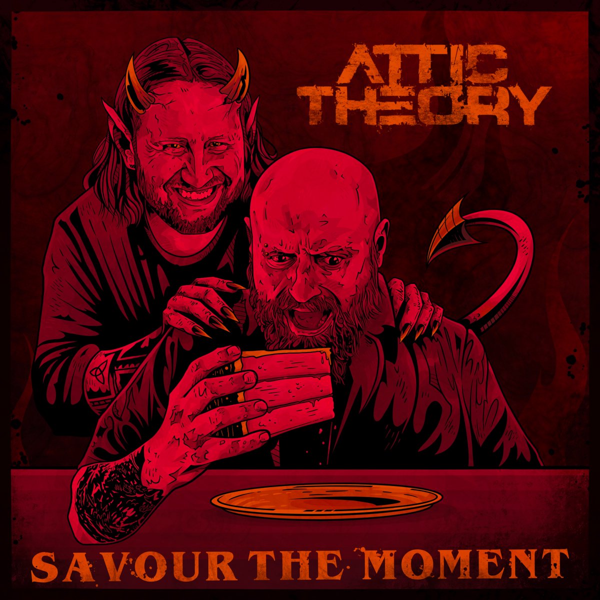 SaNPRuk's tweet photo. @attictheory  have just released their explosive new single, Savour The Moment, via ThunderGun Records. Don't miss the band at Planet RockStock. Check out the video here - https://t.co/47CZJoM3CV , and listen to the band at - https://t.co/xW2zAAKZpn . https://t.co/ntWM6NBBzd