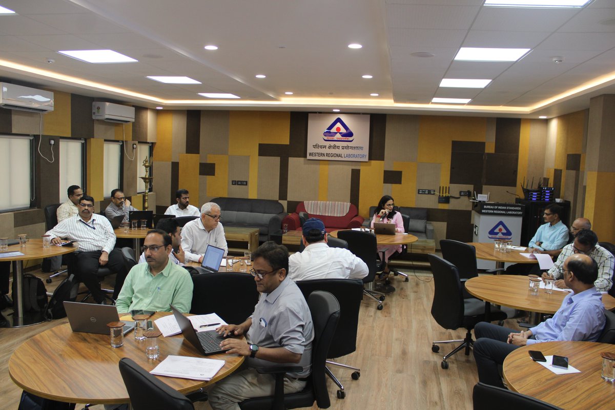 Bureau Of Indian Standards ,WRL | Mumbai tweet media