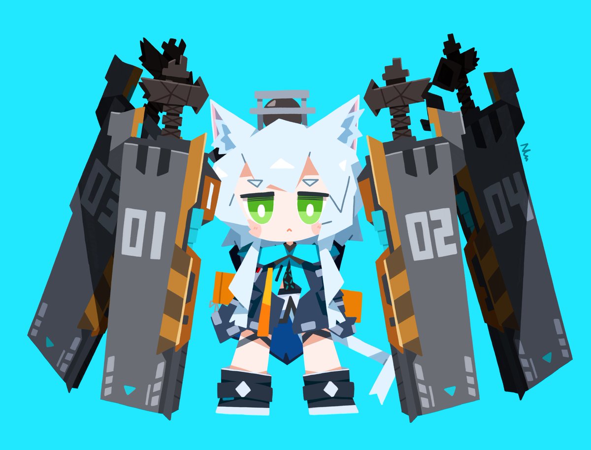 nunyu31's tweet image. ロスモンティス🐱 #アークナイツ