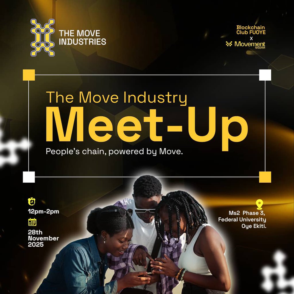Day 4. 

M1: The Ethereum-Compatible Move Layer.

Meet M1. The First Ethereum-Compatible Move Layer in Web3.

Today we discuss about one of the biggest breakthroughs from Move Industries. 

It is M1. 

If you understand M1, you get why Move Industries is about to change Web3