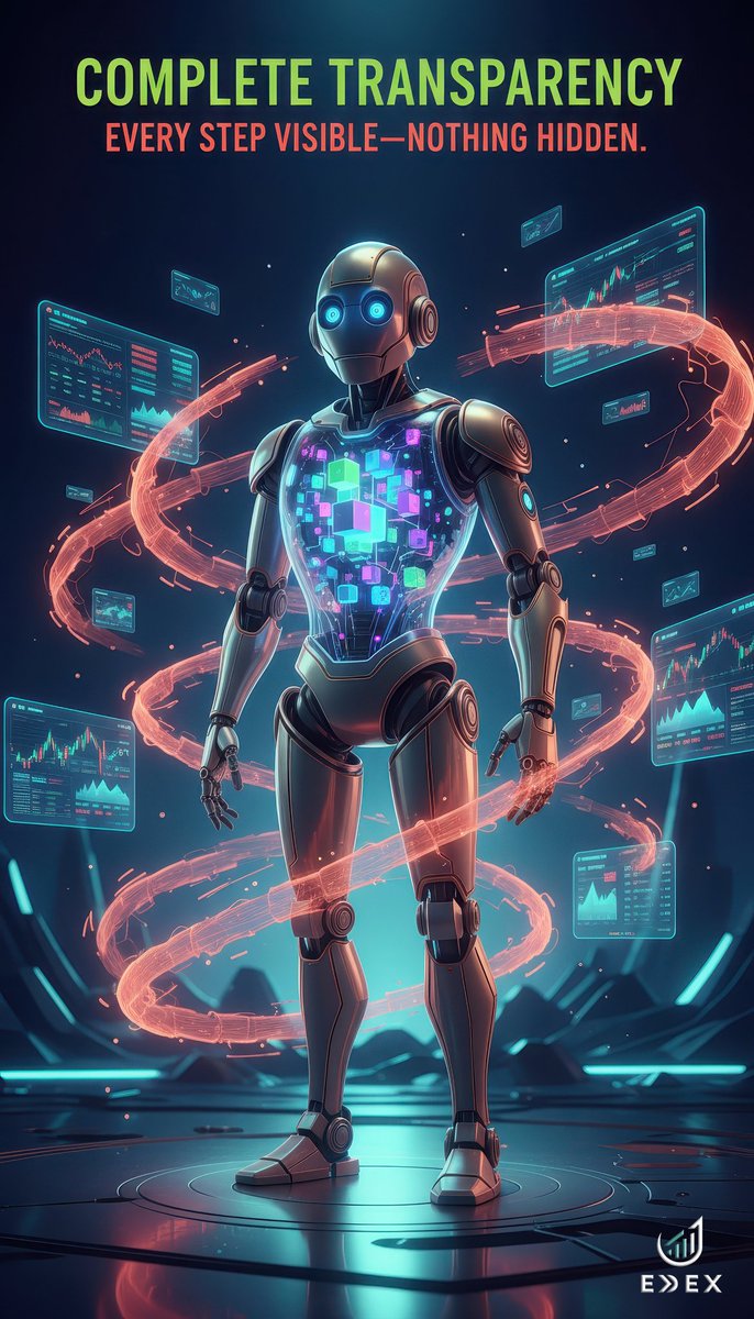 exdexglobal's tweet image. ✨ Trust starts with transparency.
At ExDex, every trade is powered by AI — and protected by blockchain.
See everything. Understand everything.
Trade with confidence, always.

#TrustInTech #AITradingPlatform #CryptoSecurity #BlockchainVerified #TradingInnovation #FintechFuture