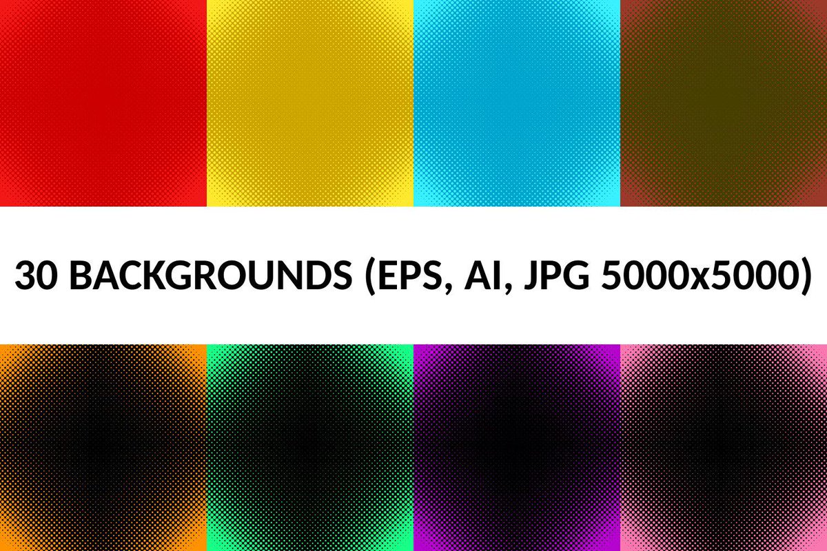 DavidZydd's tweet photo. 30 Halftone Circle Backgrounds AI, EPS, JPG https://t.co/X1cUHgqvt3 #DavidZyddVectors  #BackgroundVector #VectorBackground #Ai #Jpg #BackgroundsVector #Circle #Geometric https://t.co/0Q6NyVYRBK