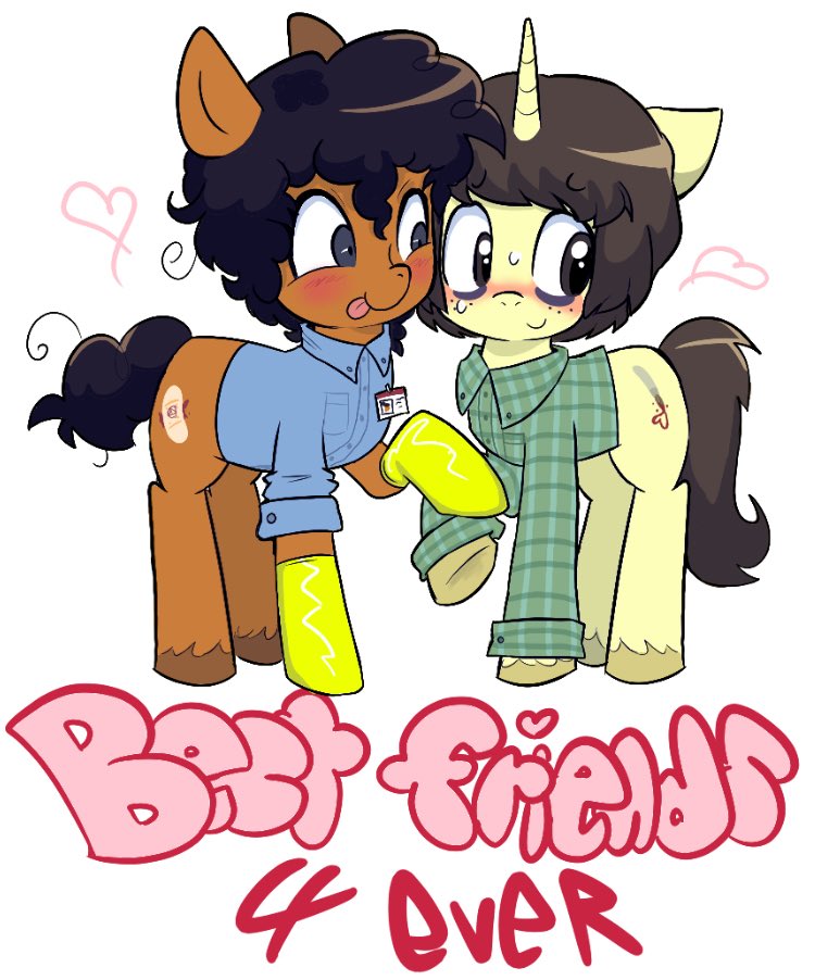 quizzicalrabbit's tweet image. Pony brained lately