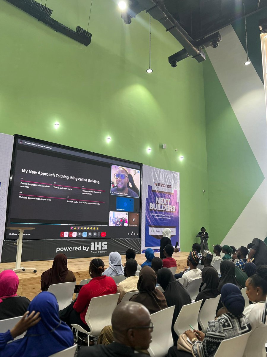 kwarabuild's tweet image. The energy is vibrant, the community is ready, and our workshops have officially kicked off.
Three days of learning, innovation, and collaboration start now.

#KBTC25 #NextBuilders