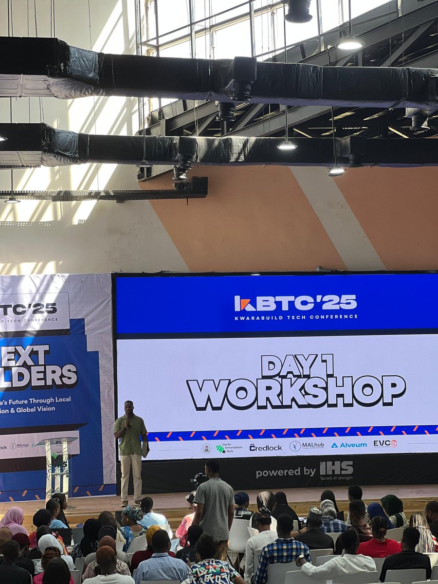 kwarabuild's tweet image. The energy is vibrant, the community is ready, and our workshops have officially kicked off.
Three days of learning, innovation, and collaboration start now.

#KBTC25 #NextBuilders
