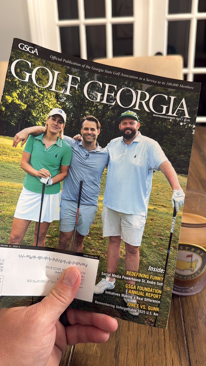 darinkoff's tweet photo. @StAndreGolf Great article! Congrats on all the success. https://t.co/HnVuwYSKlk