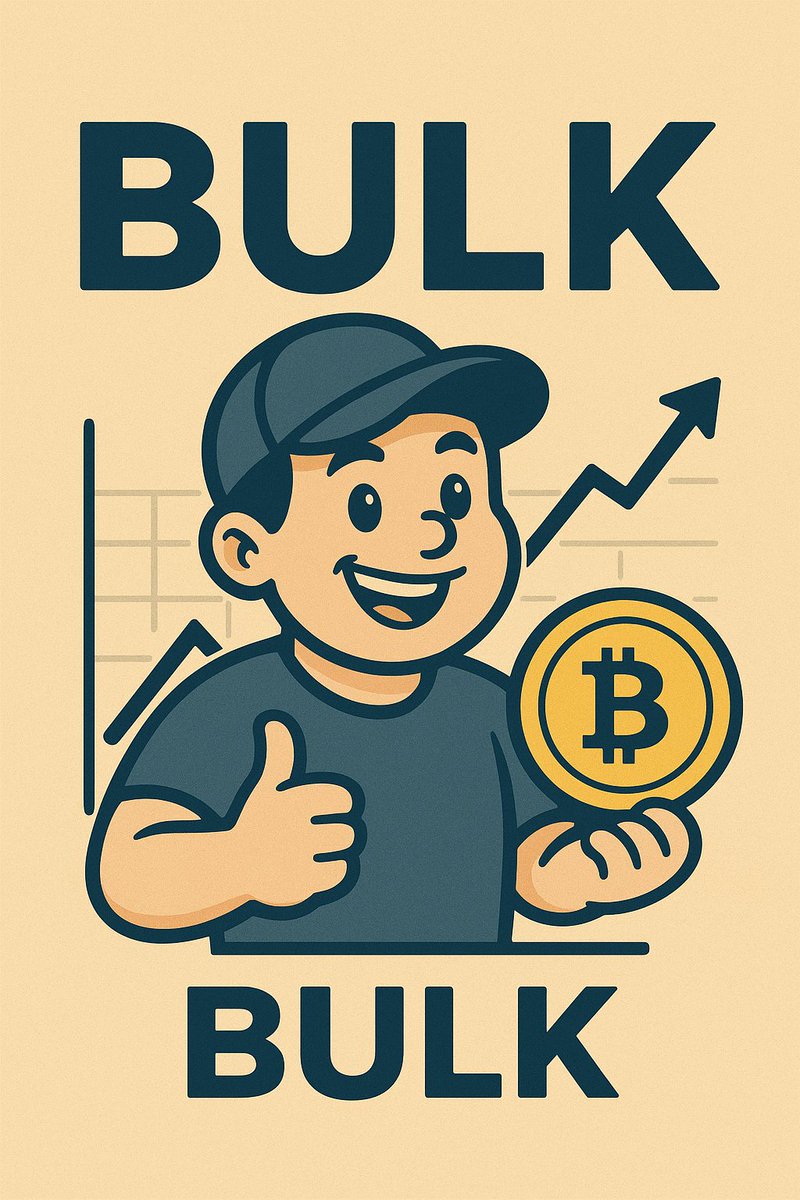 WailisPa's tweet photo. Making more emphasis, 
Crypto moves fast 
BULK moves faster.

Stay ahead of the market, always... with BULK https://t.co/Yp0sG4QBbv