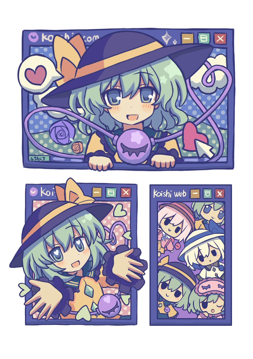 giname93076's tweet image. #東方Projectᅠᅠᅠᅠ #古明地こいし