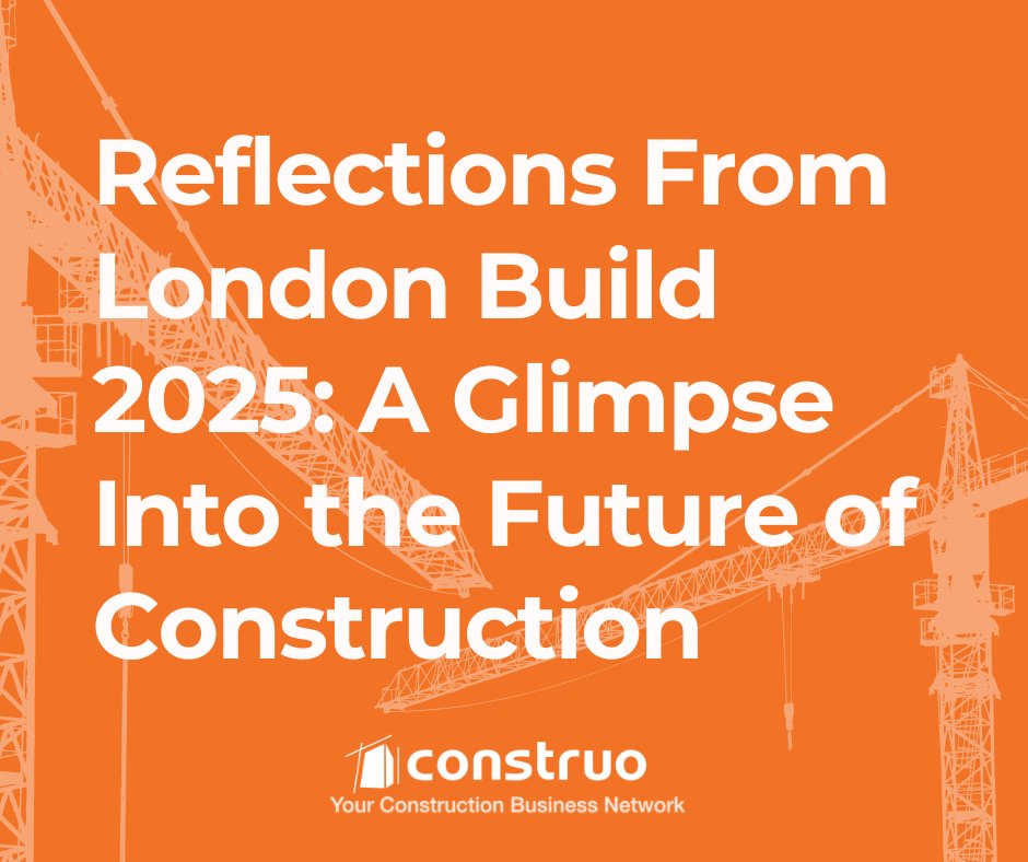 Construonetwork's tweet image. Yesterday I wrapped up my visit to London Build 2025 and put together some thoughts. From packed halls to the growing wave of AI bid writing tools, it was one of the busiest and most eye-opening events I’ve been to.

construo.io/latest-constru…

#Construction #CONSTRUO