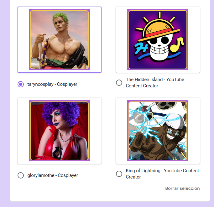 Aqui votando en la Gala Pirata por nuestra ilustradora de pollos de confianza <a href="/pinkulinart/">🍋 Pinkulina 🍋</a> , por quien no me pierdo sus reviews y teorias <a href="/katanadelsensei/">🔻 S E N S E I</a> y también por <a href="/Taryn_Cosplay/">T A R Y N</a> y sus buenos cosplays.