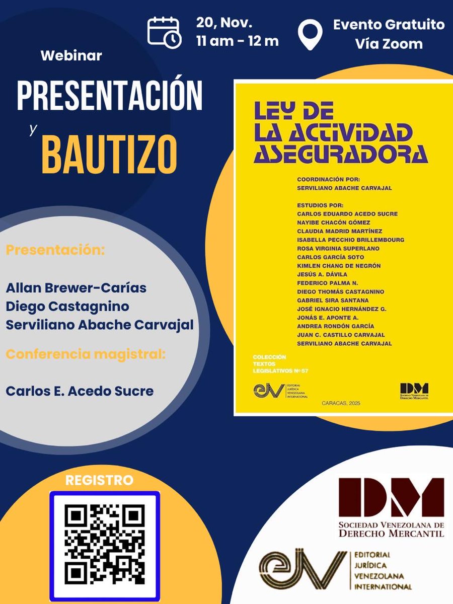 Sociedad Venezolana de Derecho Mercantil tweet media