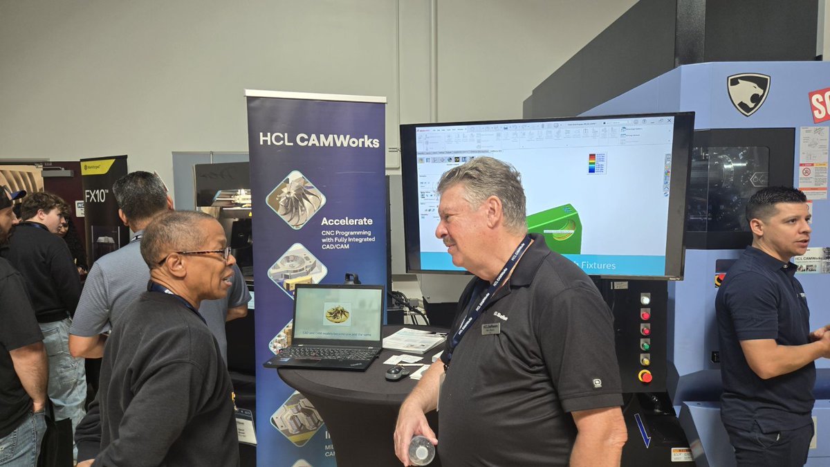 CAMWorks's tweet image. Join us on the Journey of the Part—partnering with Ellison Technologies and GSC to unleash AI‑driven automation in HCL @CAMWorks  for @SOLIDWORKS . Watch designs spring to life with razor‑sharp precision and unmatched efficiency.