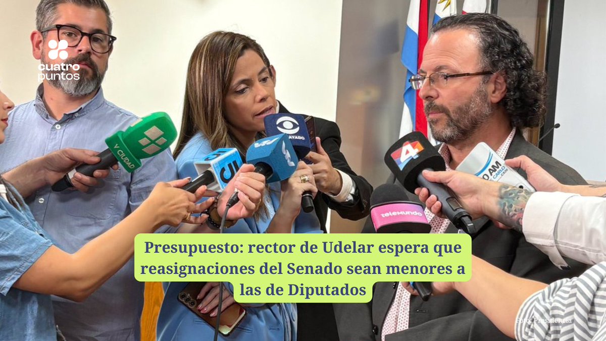 PRESUPUESTO: RECTOR DE UDELAR ESPERA QUE REASIGNACIONES DEL SENADO SEAN MENORES A LAS DE DIPUTADOS

⚫ Héctor Cancela, rector de la Universidad de la República, compareció este miércoles 19 ante la Comisión de Presupuesto integrada con Hacienda de la Cámara de Senadores por la
