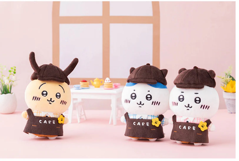ちいかわカフェの店員マスコットとコックマスコットも再販して欲しいで