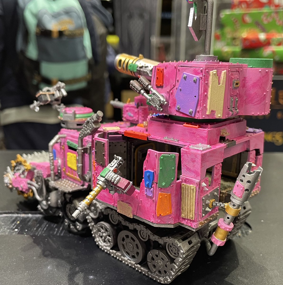 タンクスギビング用オルク：バトルワゴン完成！なんだかんだオルクの