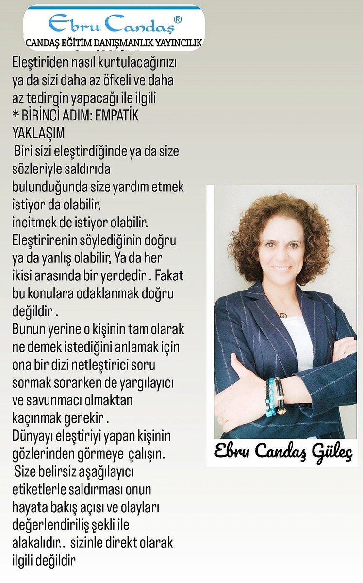ECANDASGULEC_1's tweet image. #CandaşEğitimDanışmanlıkYayıncılık 
#eğitim #danışman #mentor #iletişim #diyalog #insanlararasıilişkiler #eleştiri #davranışbilimleri #tutum #kişilik #karakter 
#psikoloji #sosyoloji #insan #birey
#SonDakika