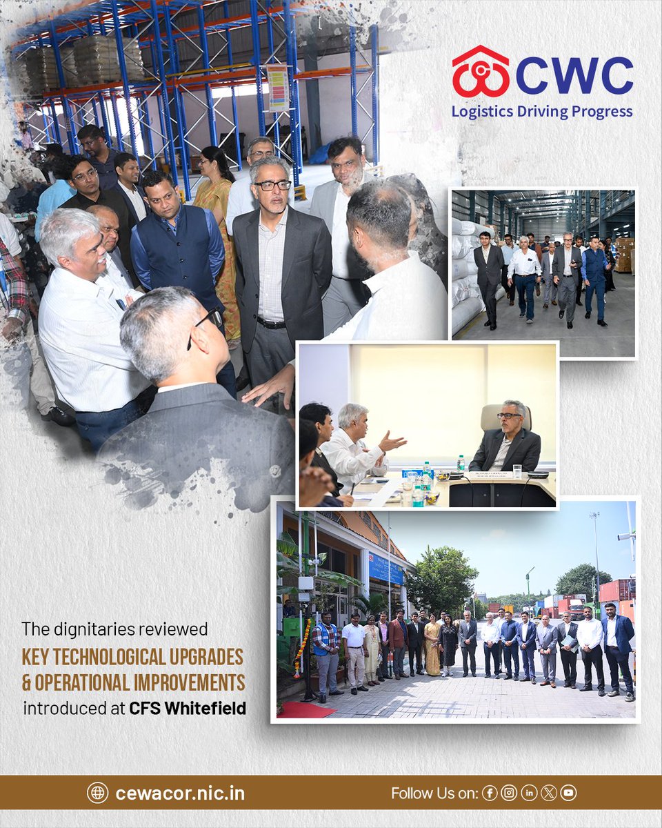Sh. Sanjeev Chopra, IAS, Secretary, DFPD, visited CFS Whitefield on 20. ...
