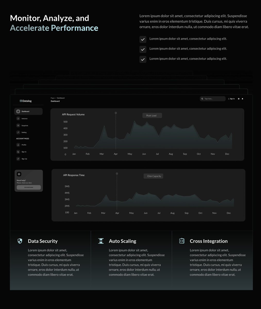 furqaan_design's tweet image. Feature section from @webflow &quot;Datalog&quot; Dark Saas AI  Template

#webflow #webflowdeveloper #ai #saas #webdesign #webdevelopment #framer #figma #UIUXDesign