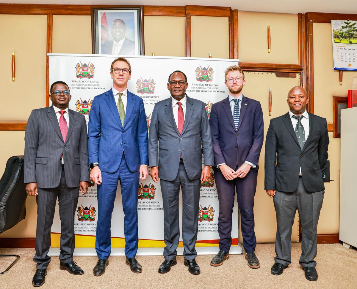Kiptoock's tweet image. This morning, I hosted H.E. Dr. Ed Bernett, Chargé d’Affaires of the @UKinKenya to Kenya and Permanent Representative to UNEP and UN-Habitat, for a courtesy call to advance our shared priorities.

Kenya and the United Kingdom enjoy a strong economic relationship and strategic…