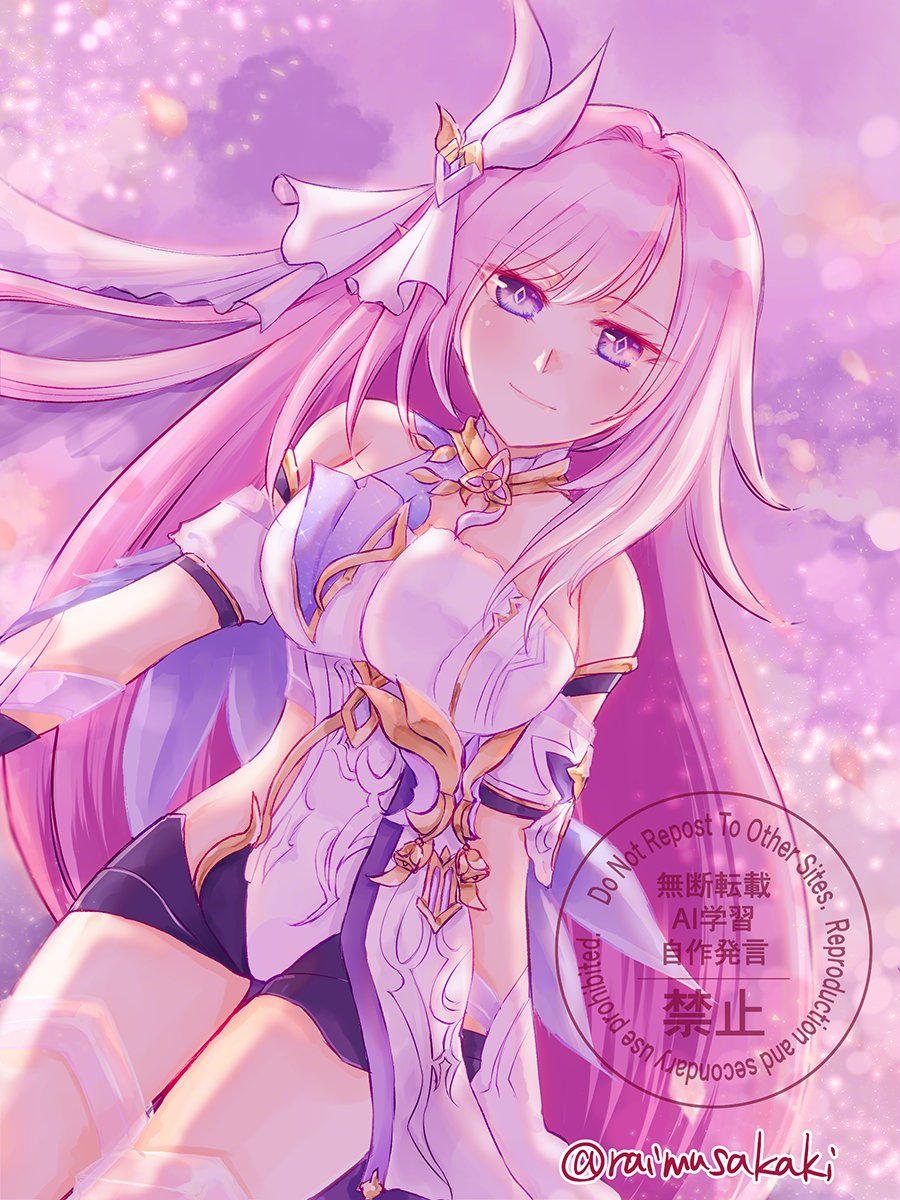 爱莉希雅 「ギリギリですが、企画に参加させて下さい #LiveWithElysia #崩壊3」|らいむのイラスト