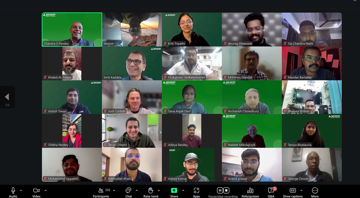 ⚡ @seceon_inc Innovation &amp; Certification Days — Day 3 Highlights!

Day 3 delivered non-stop energy, expert insights &amp; powerful live demos showcasing how Seceon is leading the future of AI-driven cybersecurity. 🚀✨