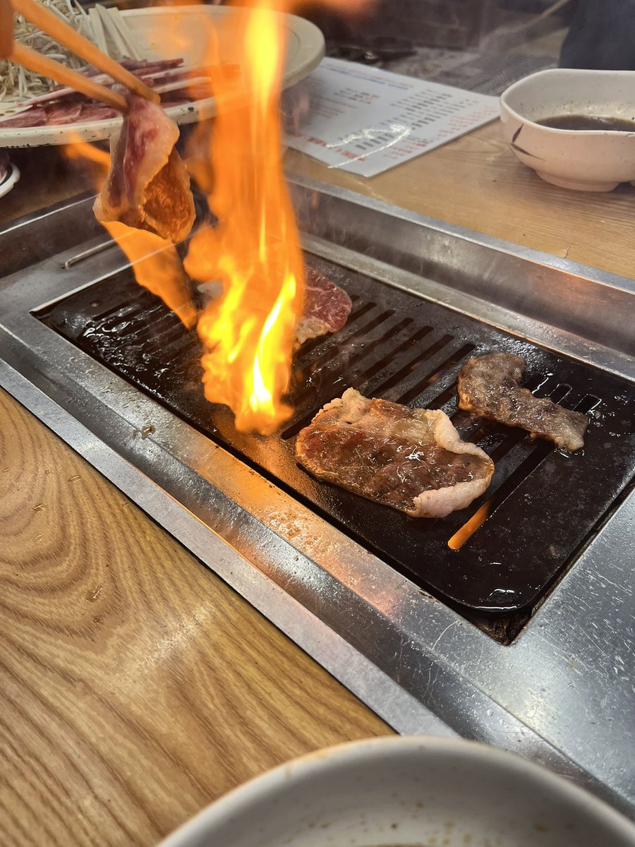 夜は焼肉っしょー！！！！