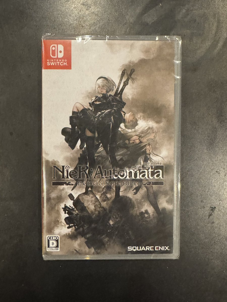 RedRabbit_para's tweet image. ゲームお宝探し

#Switch 
#ニーアオートマタ ジ エンド オブ ヨルハ エディション

実は、いまだにプレイしたことがない🤣
最初に発売されたハードはなんだっけ？
PS3のやつは別なんだっけ？
…というくらいわかってない🤣✨