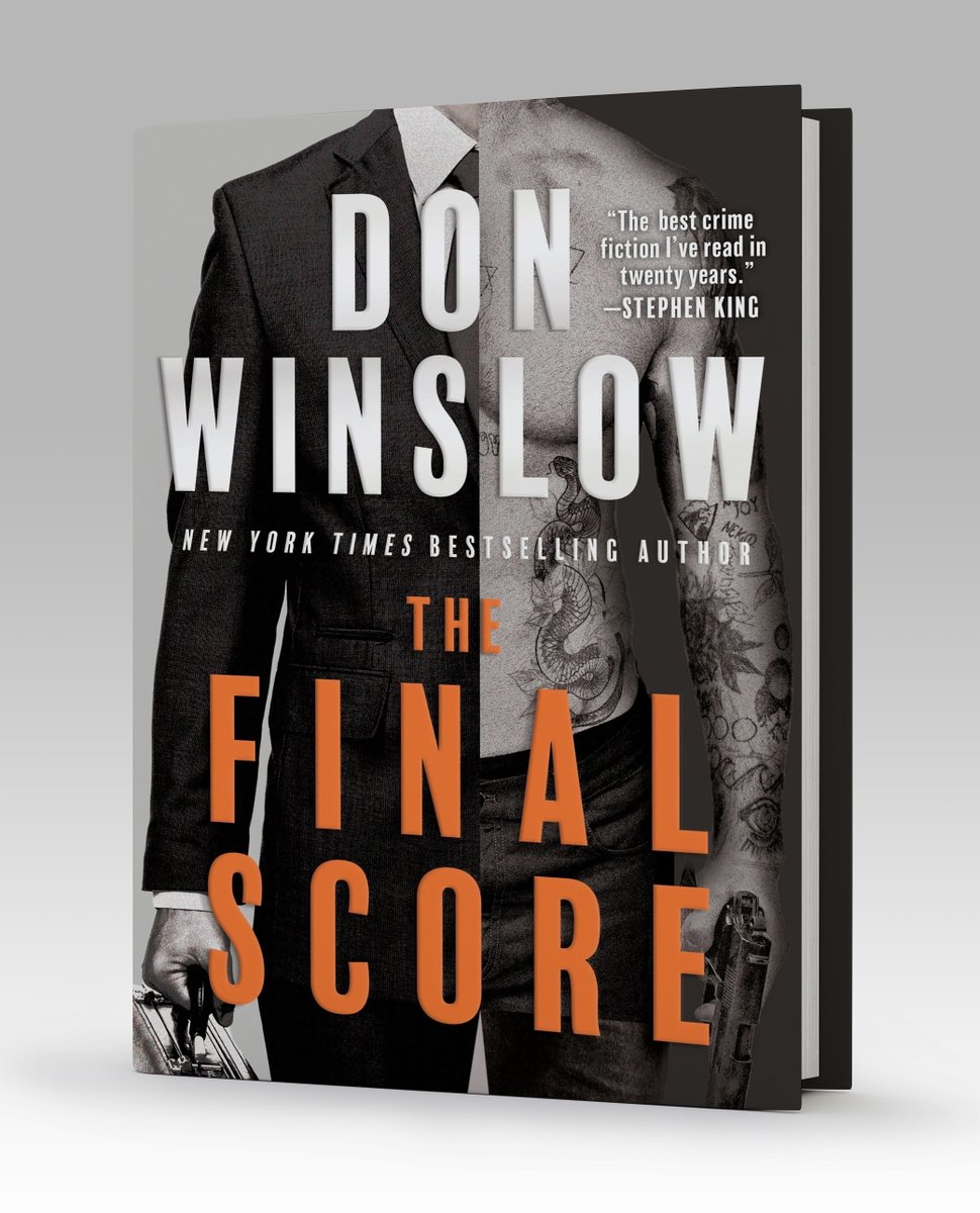 donwinslow's tweet image. I hope you will consider ordering my new book THE FINAL SCORE today at the links below:  

How far would you go to save your family? 

Amazon: amzn.to/4kgJpFk
B&amp;amp;N: bit.ly/3EQLA2x