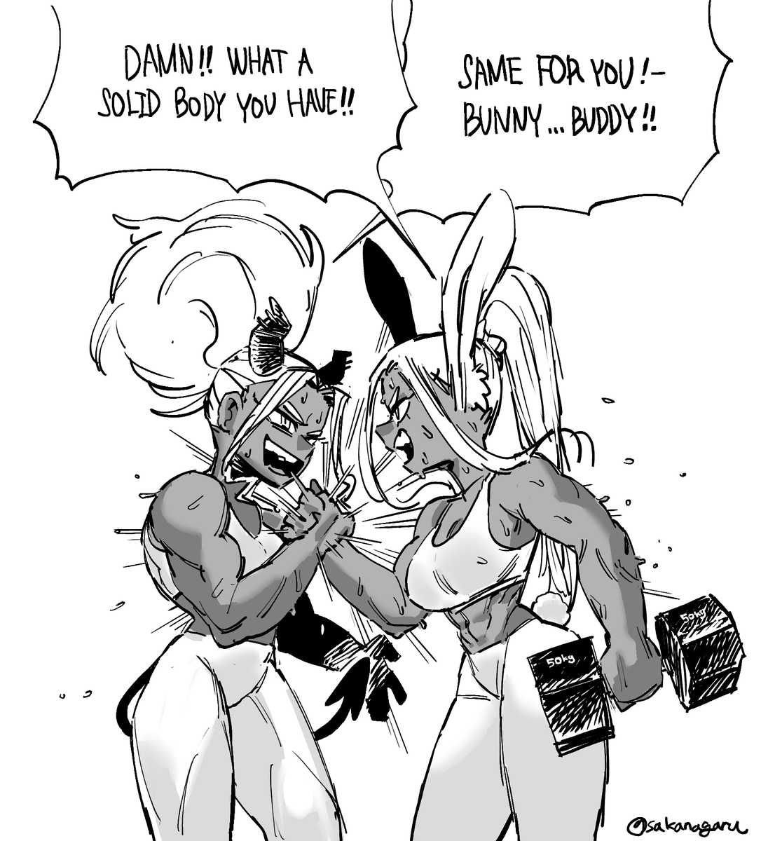 sakanagaru's tweet image. 💪