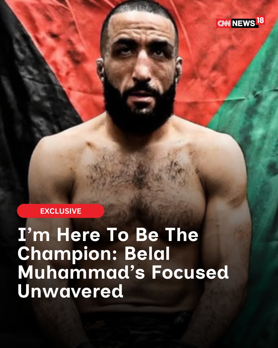 CNNnews18's tweet image. #SportsNews | Belal Muhammad stays unfazed by the welterweight shake-up as he targets a dominant win over Ian Machado Garry and another run at UFC gold, insisting he’s still the best.

@Mid_Carder 

news18.com/sports/other-s…