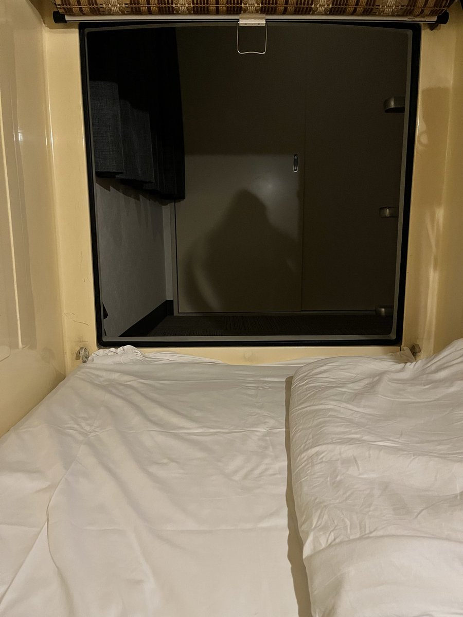 出張で泊まり。
今日のねどこ