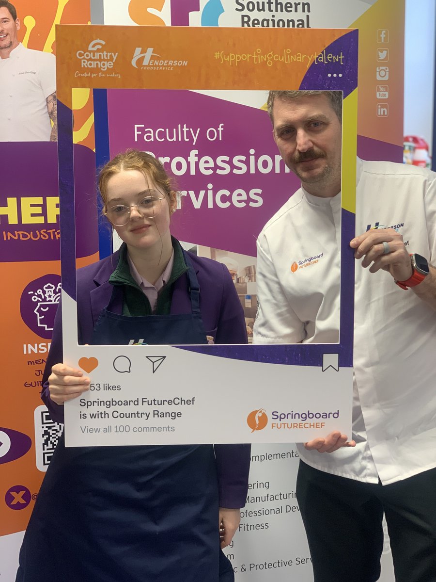 SBFutureChef's tweet image. Southern Regional College hosted an exciting FutureChef heat, showcasing amazing young talent! Well done to Laura from St Louis Grammar, Kilkeel, our winner with a standout dish, thanks to Michelle, Jill, Teresa &amp;amp; judge Geoff Baird for their support! #SpringboardFutureChef