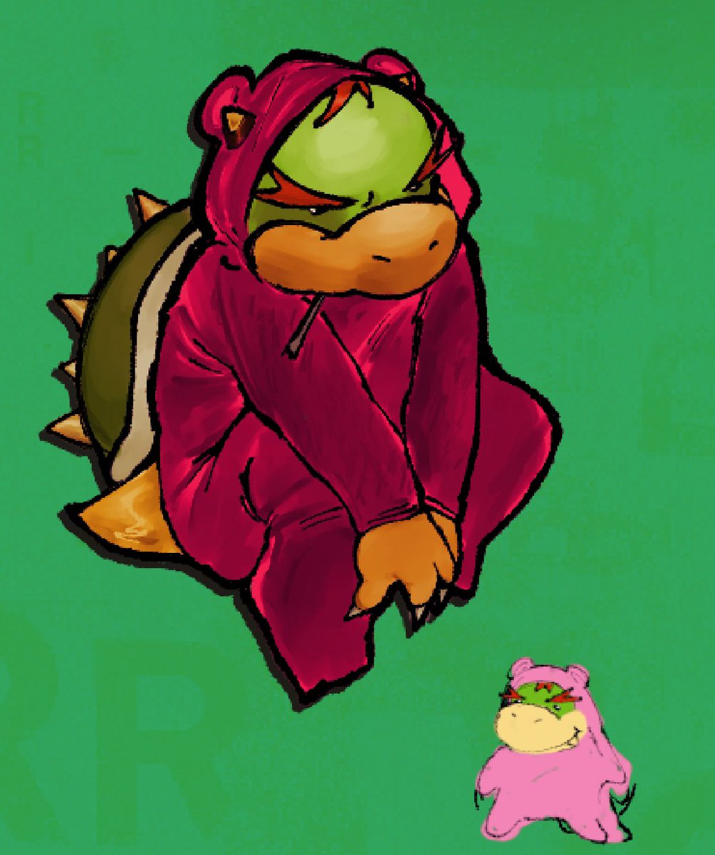 Breesecrackers's tweet image. #smb #bowserjr