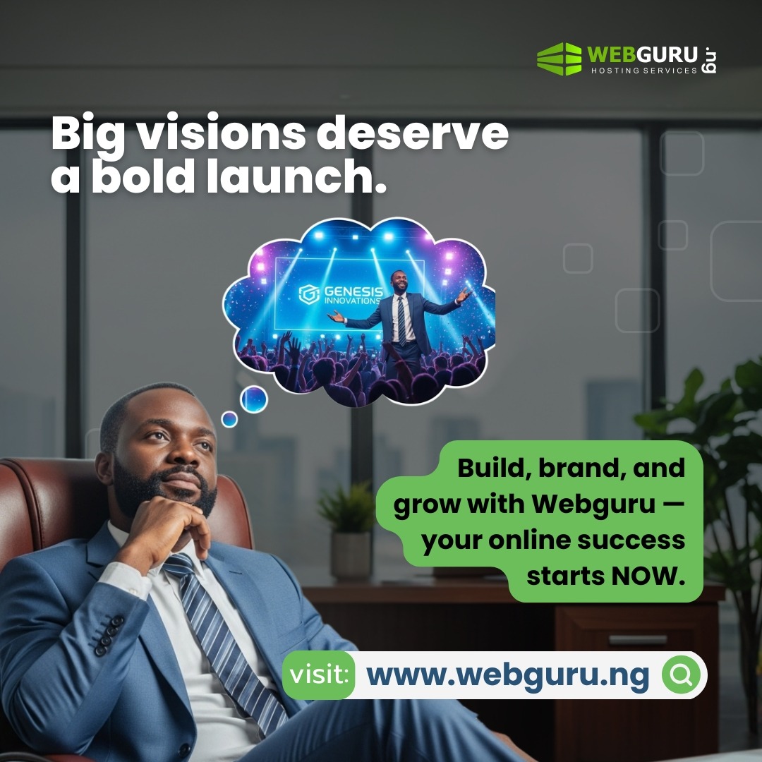 webgurung's tweet image. ✨ Your dream deserves more than imagination — it deserves a powerful launch.
With Webguru, you don’t just build a brand… you build a future.
🚀 Start today at webguru.ng
#webguru #webgurudomains #webgurucare is