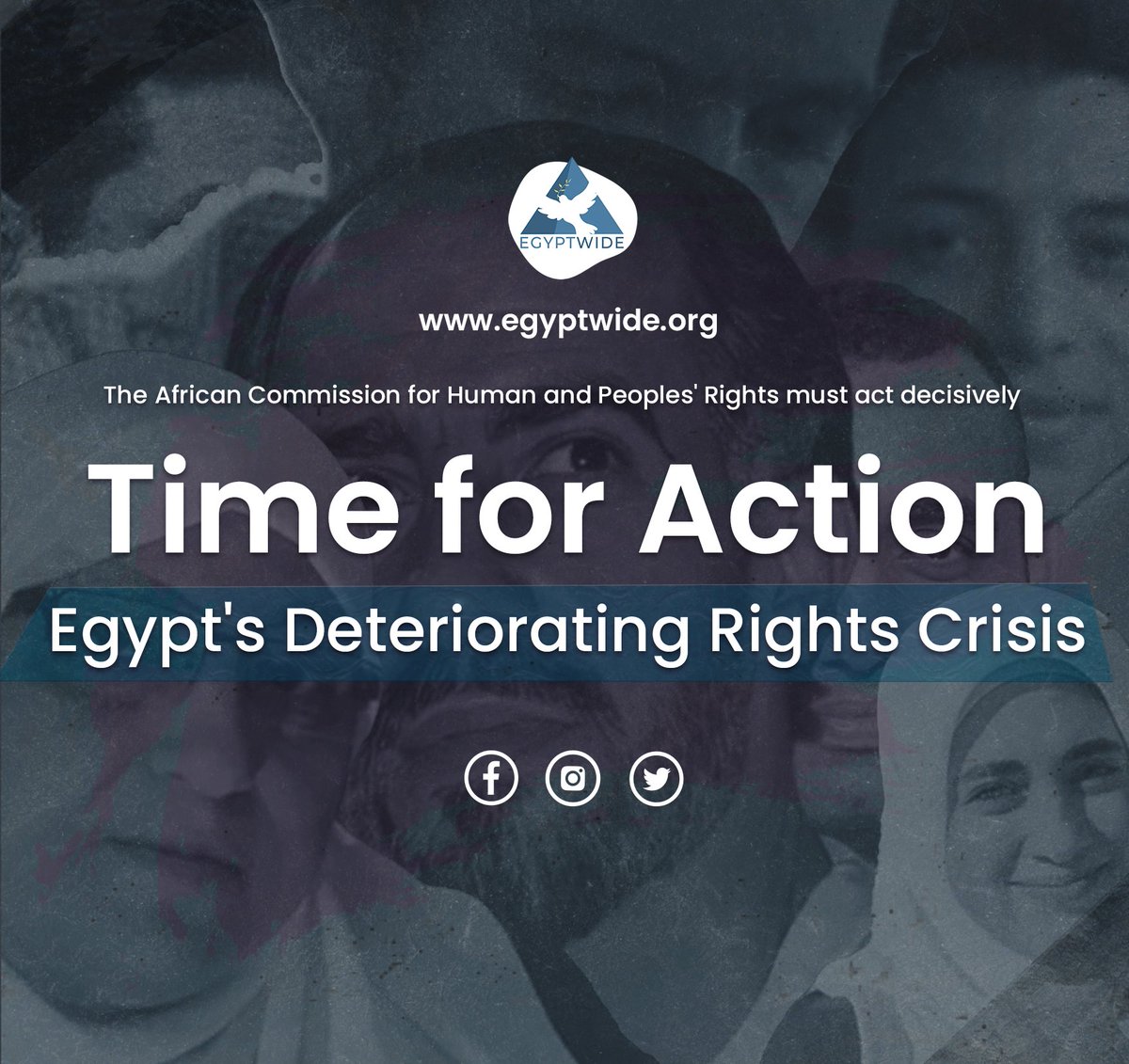 We join the under-signed human rights organizations in demanding The African Commission for Human and Peoples' Rights to act decisively addressing Egypt's dire, protracted human rights crisis following its recent review. 

Despite finding Egypt in breach of numerous articles of
