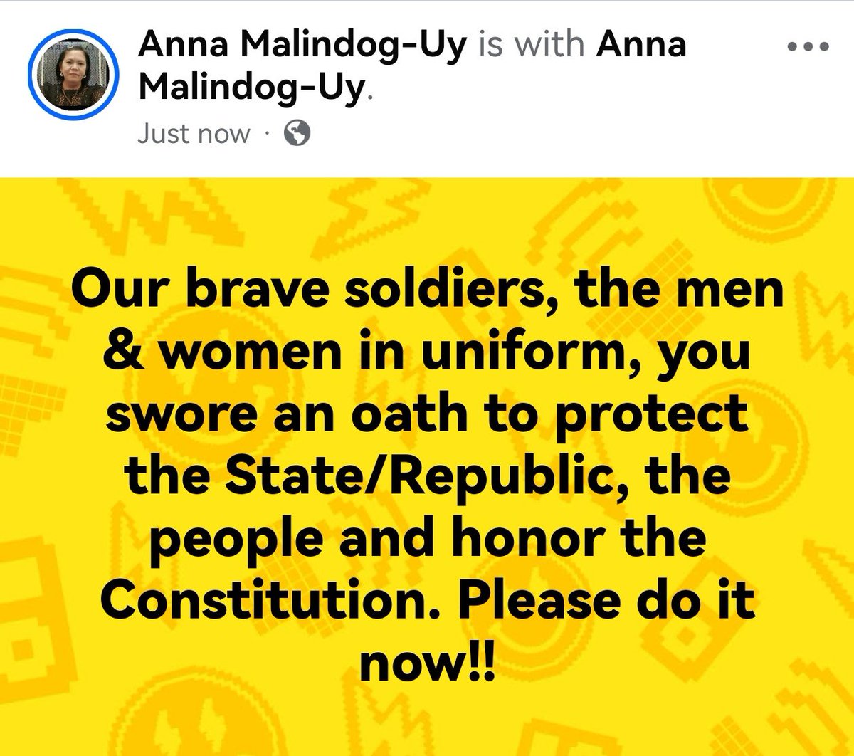 Anna Malindog-Uy tweet media