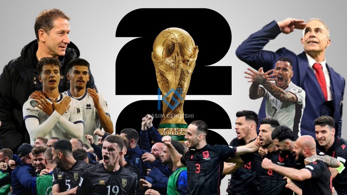 FootballByVigi's tweet image. The Play-Off draw is finally here! 🇽🇰🇦🇱

Hoping for a favorable path for both Kosovo and Albania — would be incredible to see our two countries at the World Cup together.

Let’s see what fate has in store! 💙❤️

#ALB #KOS #WorldCupQualifiers #WorldCup2026