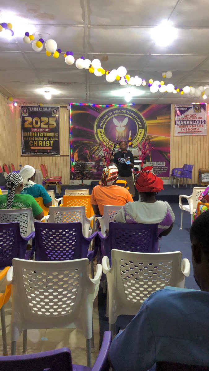 DubawaLI's tweet image. For #WeekForTruth2025 Florence Flomo  joined the fellowship at the Assemble Of Christ Followers Ministries, sharing ways we can all protect our communities from misinformation.
#WeekForTruth #FactCheck