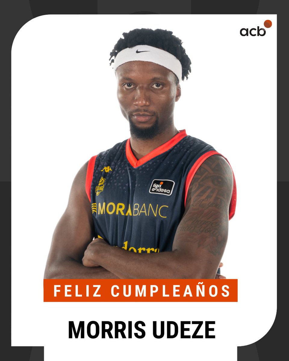 🎂🥳 ¡FELIZ CUMPLEAÑOS, <a href="/MorrisUdeze24/">Morris</a>!  

#LigaEndesa