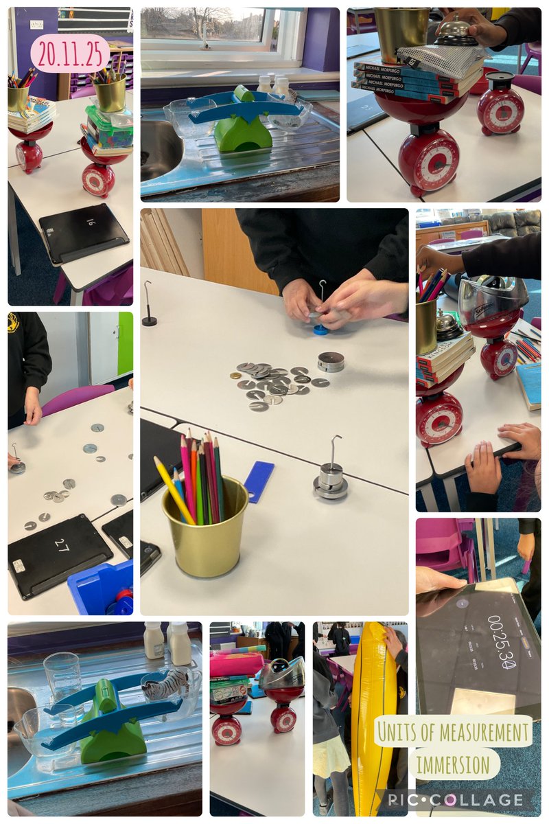 MarshfieldPS's tweet image. The children in Y6 Amanda Gorman have been immersed into their Units of Measurement topic through different investigations! #Immersion #MPSMaths #ProblemSolving