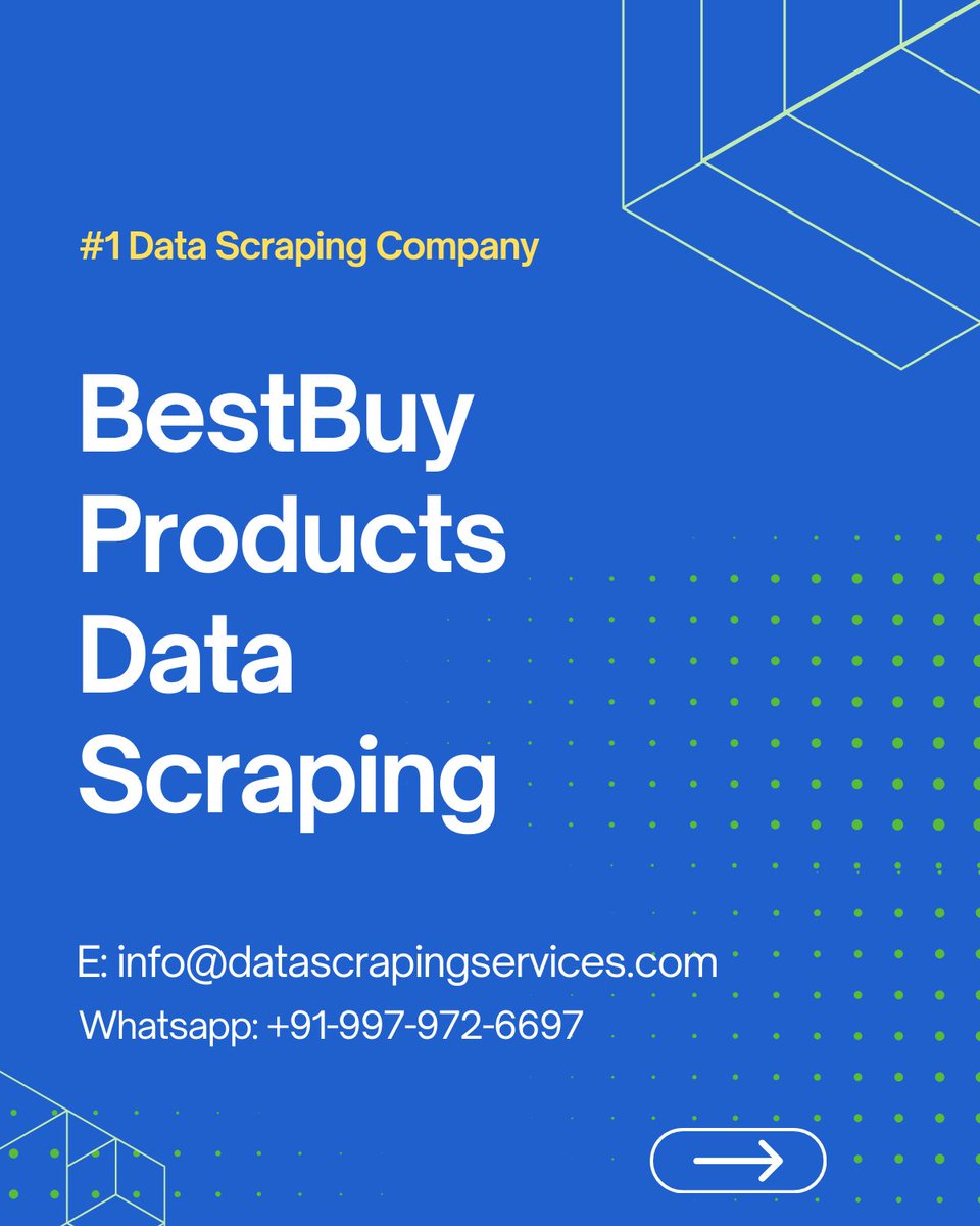 _datascraping's tweet image. Datascrapingservices.com is your trusted source for scalable data extraction solutions. We turn data challenges into growth opportunities so you can outshine your competition. Start transforming today. Contact info@datascrapingservices.com.  #TrustedDataSource #ScalableSolutions